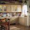 Luxury high gloss red kitchen cabinet designs for small kitchens