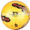 High Quality New design 32 panels Yellow Laminated Football