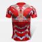 Cheap Price Men Fit T-shirt Polyester and Spandex Dye Sublimation Tops N10-20