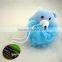 animal figure mesh bath sponge&animal head kids bath ball&animal shaped bath sponge