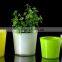 Creative artistical colorful painted glass vase for decoration
