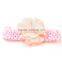 Baby shoes+ headband set in stock factory directly sale