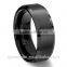 Factory New Men's Classic Black Tungsten Ring, Ouyuan Jewelry Best Selling Classic Black Tungsten Ring