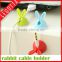 Wholesale low price cute silicone computer cable winder from China