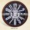 Home Decoration cutomized logo wooden wall clock