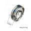 Factory Cheap Stainless Steel Sticker Ring Punk Wide Wedding Band for men Jewelry