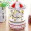 2016 Hot,Fashion music box mechanism Valentine's day round beautiful ballerina music box custom music box cheap