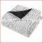 NEW FAUX FUR With Mink like backing in Animal Skin Design Throw Blanket With cushion