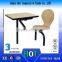 Unique Style Used School Desk Chair High End Canteen Adult SchooL Desk Factory Wholesale Price School Dining Table