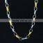 Fashion Necklaces Jewelry 2016 18K Gold Color Necklace Man (41554)
