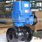 Flange Connection Electric Ball Valve Ss304