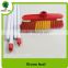 PVC coated wooden broom handle brush broom head cleaning brooms