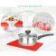 Heat Resistant Table Trivet Cup Coaster Mat Pad Cushion Placemat Silicone 3Colors G20