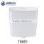 Button flush toilet cisterns