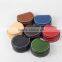 China supplier hand made Genuine Leather mini coin purse bag, earphone bag