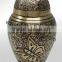 outdoor garden used brass urns | black metal urns | home used urns