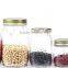 lucency glass mason jar glass storage bottle with metal lid 5 sizes