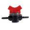 ChinaDrip 4/7mm Coupling Pipe Irrigation Water Hose Switch Plastic Valve