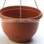 hanging plastic flower pot garden flower pot balcony flower pot