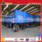 2 or 3 axles 5 ton towing drawbar full type dump truck trailer hyva cylinder