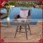 Latest design sex style all weather wicker patio bar chair modern