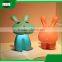 plastic cartoon rabbit usb folding eye protection rechargeable led study reading desk table night light lamp
