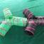 Free Sample 2016 Purple 190T Polyster Cat Tunnel with Plastic ball Toy Pet Toy Cat Playing Tunnels