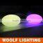 Fantastic Plastic Case RGB 16 Colors LED Oval Lamp