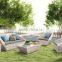 Bisini Garden Sofa Furniture , Outdoor Rattan Sofa Set