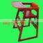 New Baby High Chair With European Quality Standard wooden high chairs