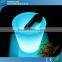 Custom led illuminated ice bucket with color changing GKP-017RT