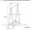 wood coat rack Customizable Antique Wooden Valet Dress Hanging Stand Coat Rack