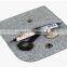 Eco Friendly Personalized Grey Felt Card Holder for available