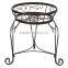 Hot selling wedding garden iron flower pot stand