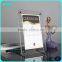 KM-CP56 Tabletop acrylic pcture frame with ad nails , free standing lucite photo holder, information poster holder with screw