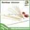Round dried bamboo bbq skewers wholesale