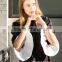 New Style Girl Dress Fashion Black Girl Party Wear Western Bell Sleeve Dress HSD6653