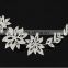 Yiwu unique flower Hair Accessories bling bling flower hair bands luxury crystal hair pins for wedding party jewelry