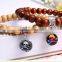 customized UK flag glass dome charm wood bracelets jewelry