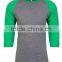 Next Level Apparel Tri-Blend Unisex 3/4 Raglan Sleeve Tee - made from 50% polyester, 25% cotton and 25% rayon