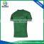 Custom Performance Polyester Mesh Men's Seamless t Shirt in Green