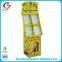 Flooring cardboard display for shampoo promotional sale