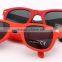 cheap custom logo promotion sunglasses folding sunglasses solid color frame smoke lenses sunglasses DLC9005