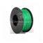 Grass green color filamento pla high quality 1kg pla filament 1.75mm 3mm 3d plastic filament for 3d pen 3d printers