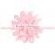Large babies lace hair lead with European handmade flowers with wholesale trade goods