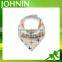 Hot Sales New Design 4 Pack Double Layer Cotton Bandana Baby Bibs