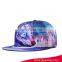 Professional China Manufacturer High Quality Digital Printed Snapback Cap And Hat For Custom