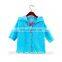 Hot Selling Girls Windproof Raincoats Kids Nylon Custom Rain Coat For 1-10 T