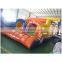 orange inflatable obstacle course, high quality inflatable obstacle game