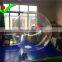Giant advertising christmas LED decoration inflatable snow ball souvenir Dia.2.4m